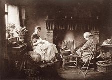 Dawn & Sunset, Printed 1889-1891. Creator: Henry Peach Robinson