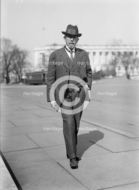 Dawson, Thomas F., Associated Press Representative at Senate, 1914. Creator: Harris & Ewing.