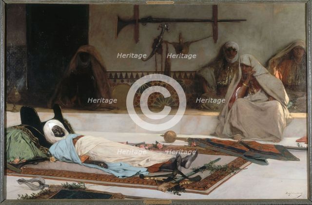 Day of a Funeral, Moroccan Scene (The death of the Emir).