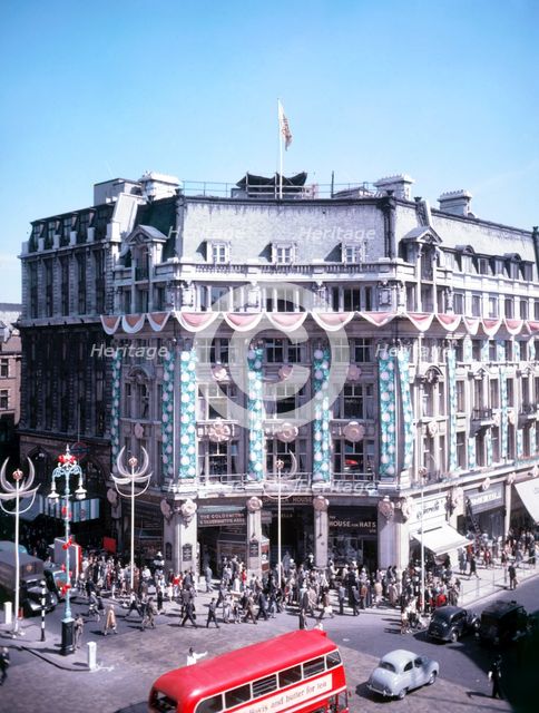 Day of the coronation of Elizabeth II, London, 2nd June 1953. Creator: Arthur Charles Kirby Ware.