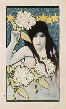 Day and Night (Diptych), 1899. Creator: Preissig, Vojtech (1873-1944)