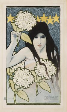 Day and Night (Diptych), 1899. Creator: Preissig, Vojtech (1873-1944)