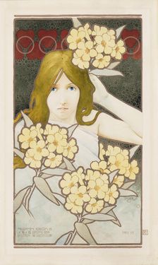 Day and Night (Diptych), 1899. Creator: Preissig, Vojtech (1873-1944)