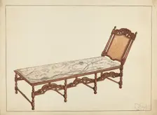Day Bed, 1935/1942. Creator: Nicholas Gorid
