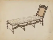 Day Bed, 1935/1942. Creator: Nicholas Gorid