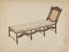 Day Bed, 1935/1942. Creator: Nicholas Gorid