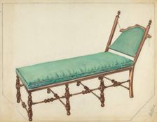 Day Bed, c. 1953. Creator: Irene Malawicz