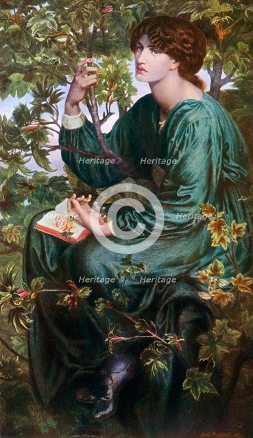 'Day Dream', 1880, (1912).Artist: Dante Gabriel Rossetti