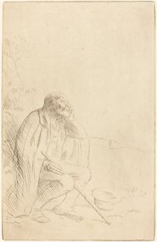 Day-dream (Le reveur). Creator: Alphonse Legros