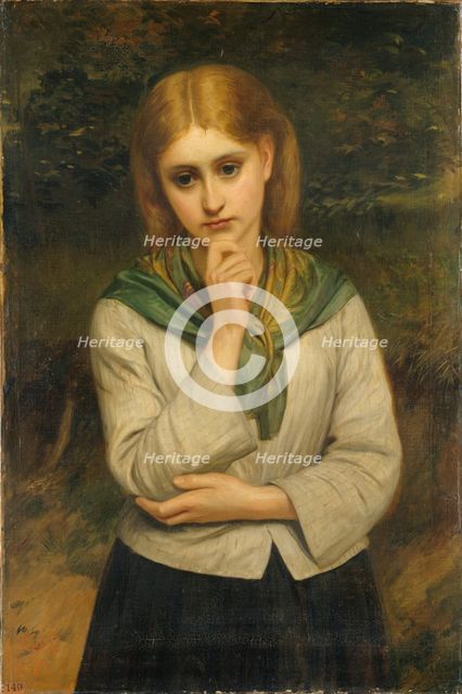 'Day dreams', 1851-1895. Creator: Charles Sillem Lidderdale.