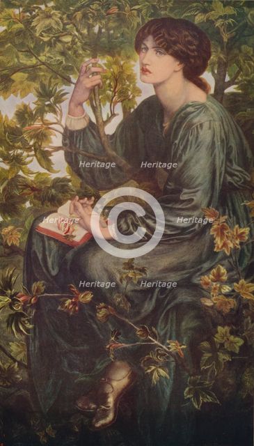 'Day Dreams', 1880, (c1915). Artist: Dante Gabriel Rossetti.