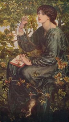 Day Dreams 1880, (c1915). Artist: Dante Gabriel Rossetti