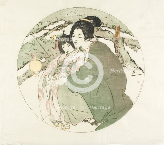 Day Dreams, 1901. Creator: Helen Hyde.