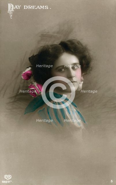 'Day Dreams', c1890-1910(?).Artist: Schwerdffeger & Co