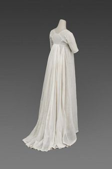Day Dress, France, c. 1800. Creator: Unknown