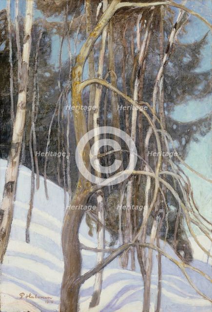 Day in March, 1910. Creator: Pekka Halonen.