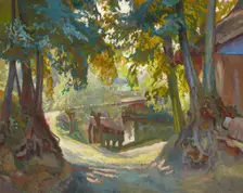 Day in Autumn, 1908. Creator: Stanislaus Kamocki