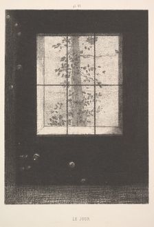 Day (Le Jour), from the series, Dreams (Songes), plate VI, 1891. Creator: Odilon Redon