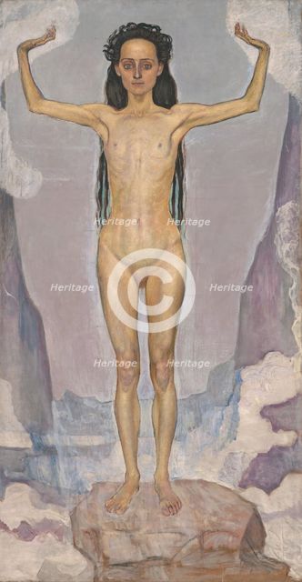 Day (Truth), 1896/98. Creator: Ferdinand Hodler.
