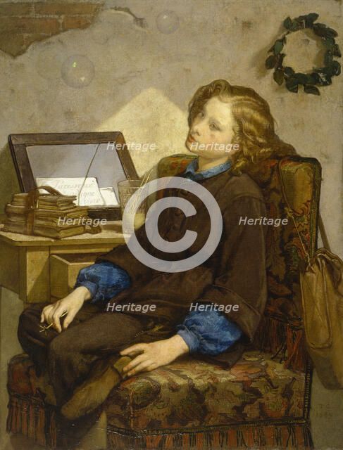 Daydreams, 1859. Creator: Thomas Couture.