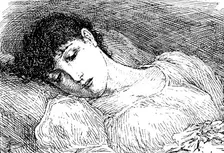 "Daydreams", G. H. Boughton, A.R.A. - Grosvenor Academy, 1890. Creator: Unknown
