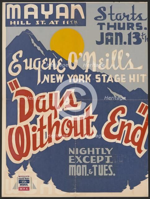 Days Without End, Los Angeles, 1938. Creator: Unknown.