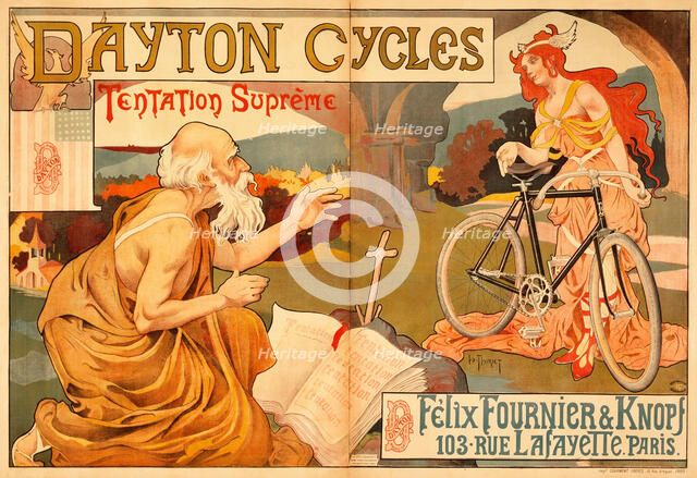 Dayton Cycles, c1898. Creator: Henri Thiriat.