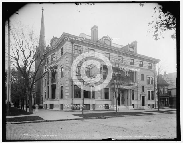 Dayton Club, Dayton, Ohio, c1902. Creator: William H. Jackson.