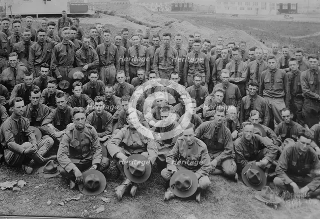 Dayton flying field, 1917. Creator: Bain News Service.