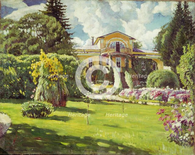 Dacha near Moscow. Artist: Vinogradov, Sergei Arsenyevich (1869-1938)