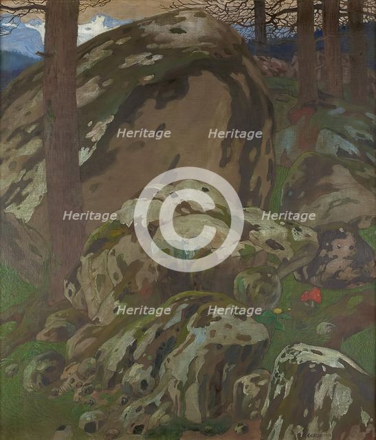 Dachstein, 1904. Creator: Emil Orlik.
