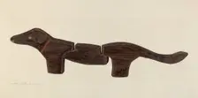 Dachshund, 1935/1942. Creator: Frank Budash