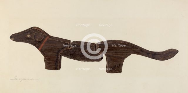 Dachshund, 1935/1942. Creator: Frank Budash.