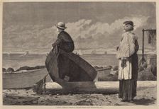 Dad's Coming!, published 1873. Creator: Winslow Homer