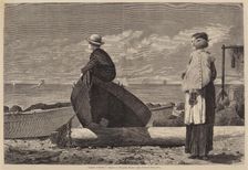 Dad's Coming!, published 1873. Creator: Winslow Homer