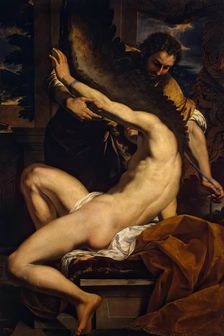 Daedalus and Icarus, 1645. Creator: Charles le Brun