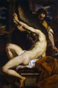 Daedalus and Icarus 1645. Creator: Le Brun, Charles (1619-1690)