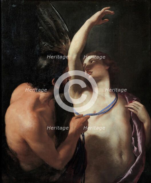 Daedalus and Icarus, c. 1645. Artist: Sacchi, Andrea (1599-1661)