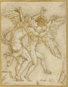 Daedalus and Icarus, n.d. Creator: Giulio Romano