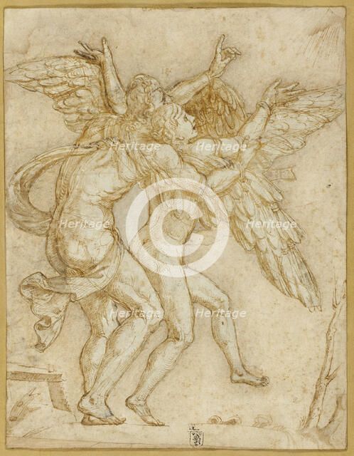 Daedalus and Icarus, n.d. Creator: Giulio Romano.