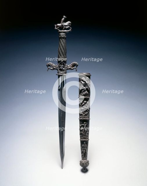Dagger, 1600s (1500s blade). Creator: Unknown.