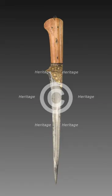 Dagger, 1700s-1800s. Creator: Unknown.