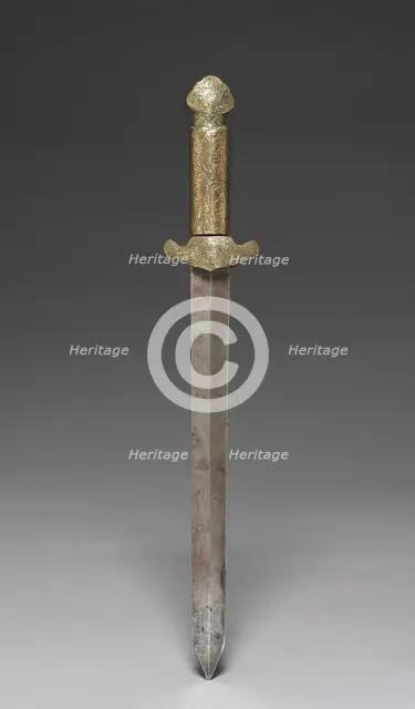 Dagger, 1800s. Creator: Unknown.