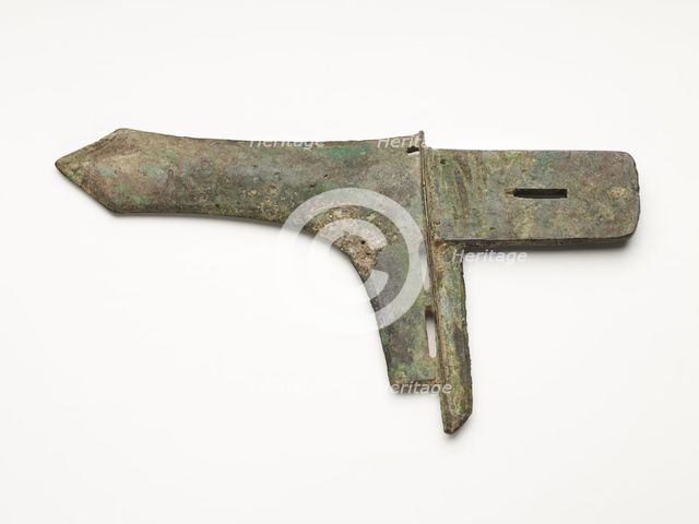 Dagger-axe (ge), Eastern Zhou to Western Han dynasty, 770 BCE-9 CE. Creator: Unknown.