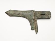 Dagger-axe (ge), Eastern Zhou to Western Han dynasty, 770 BCE-9 CE. Creator: Unknown