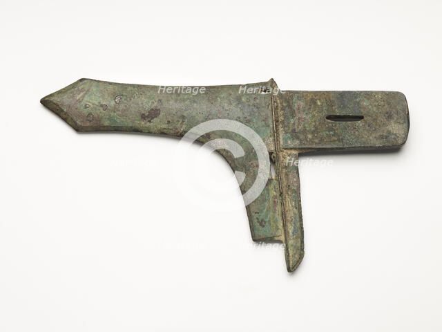Dagger-axe (ge), Eastern Zhou to Western Han dynasty, 770 BCE-9 CE. Creator: Unknown.