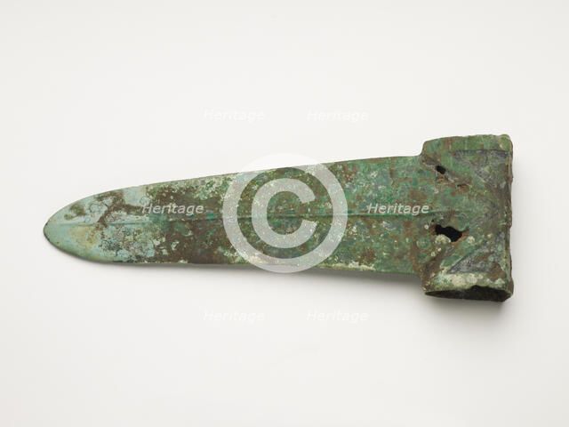 Dagger-axe (ge), Late Shang dynasty, ca. 12th-11th century BCE. Creator: Unknown.