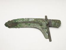 Dagger-axe (ge), Late Shang dynasty to Western Zhou dynasty, ca. 11th-8th century BCE. Creator: Unknown