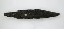 Dagger Blade, Frankish, 500-600. Creator: Unknown