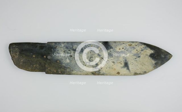 Dagger-Blade (Ge), Shang dynasty ( c. 1600-1046 B.C.), middle/late Shang. Creator: Unknown.
